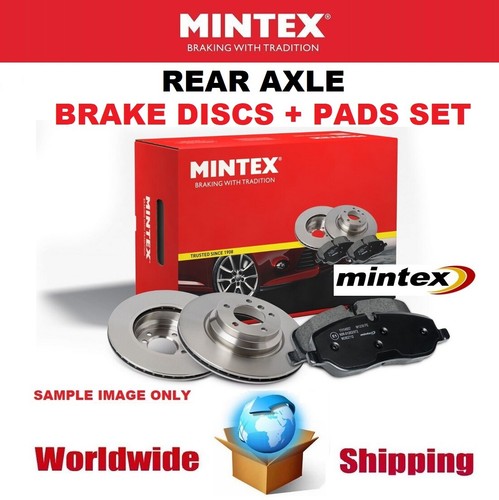 Mintex rear brake discs pads - brake,