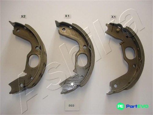 Ashika rear brake - ashika, shoe