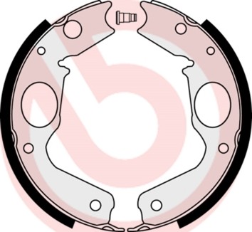 Brembo 518 brake shoe - 518,
