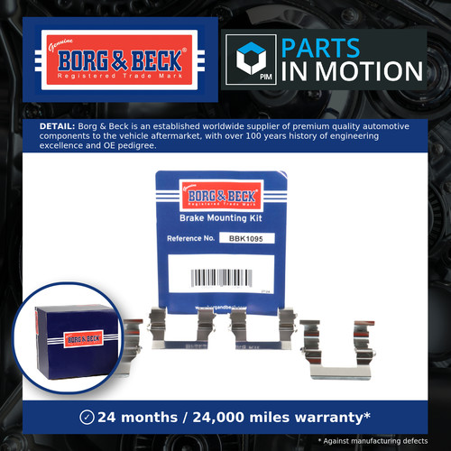 Brake pad fitting kit - brake, fits
