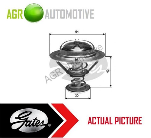 Gates coolant thermostat - coolant, oe