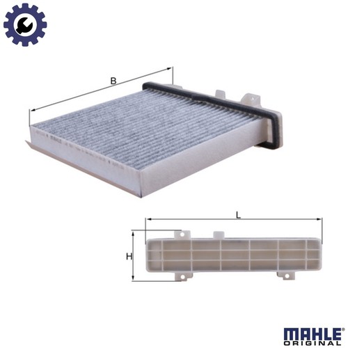 Filter cabin air - lak, for