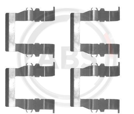 Accessory kit disc brake pads - disc,